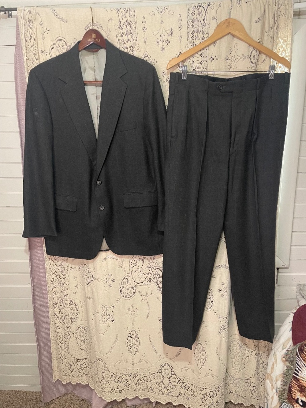 Nordstrom: custom vintage 80s suit
